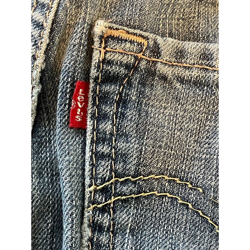 Vintage Levi's 511 Jeans Denim Straight 100% Cotton Size 27x27 or Boy's 14 - Picture 6 of 9